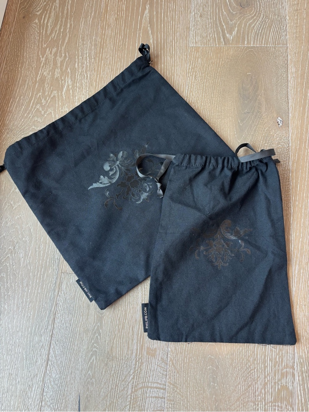 Philip B set of two dust bags
